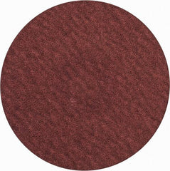 Standard Abrasives - 3" Disc Diam, 80 Grit, Aluminum Oxide Quick Change Disc - Type S Attaching System, Coated, Light Brown, Medium Grade - Americas Industrial Supply