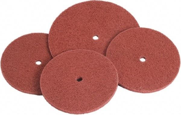 Standard Abrasives - 7" Very Fine Grade Deburring Disc - 1/2" Center Hole, Arbor Connection - Americas Industrial Supply