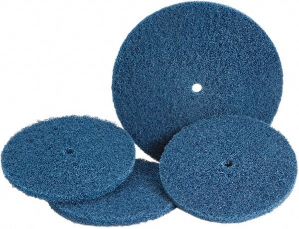 Standard Abrasives - 12 Inch Diameter x 1-1/4 Inch Hole Plain Buff and Blend Deburring Disc - Americas Industrial Supply