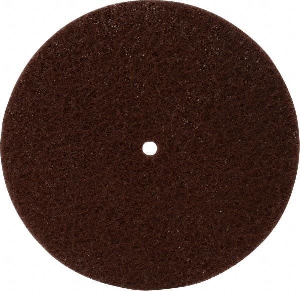 Standard Abrasives - 10" Medium Grade Deburring Disc - 1/2" Center Hole, Arbor Connection - Americas Industrial Supply