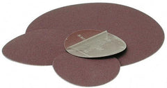 Standard Abrasives - 12" Diam, 40 Grit Aluminum Oxide Adhesive PSA Disc - Coarse Grade, Purple, Cloth Backing, Flexible, Use with Random Orbital Sanders - Americas Industrial Supply