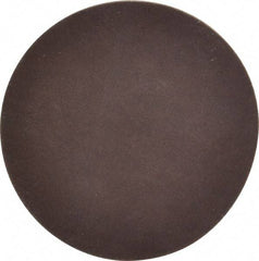 Made in USA - 4" Diam, 320 Grit Aluminum Oxide Adhesive PSA Disc - Extra Fine Grade, Black & White, X Weighted Backing, Flexible - Americas Industrial Supply