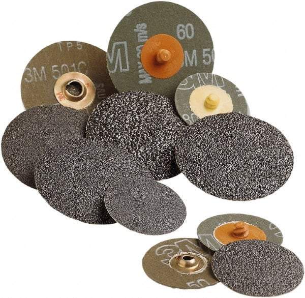 Standard Abrasives - 7" Diam 5/8-11 Threaded Hole 36 Grit Fiber Disc - Very Coarse Grade, Zirconia Alumina, 8,600 Max RPM, Series Z - Americas Industrial Supply