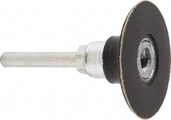 Standard Abrasives - 2" Diam Quick-Change Type R Disc Backing Pad - 1/4" Shank Diam, Soft Density, 20,000 RPM, Lockit Compatible - Americas Industrial Supply