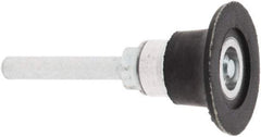 Standard Abrasives - 1-1/2" Diam Quick-Change Type S Disc Backing Pad - 1/4" Shank Diam, Soft Density, 20,000 RPM, SocAtt Compatible - Americas Industrial Supply