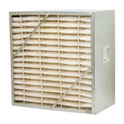 Value Collection - 24" Noml Height x 24" Noml Width x 12" Noml Depth, 65% Capture Efficiency, Rigid Box Air Filter - MERV 11, Synthetic Polypropylene, Integrated Corrosion-Resistant Steel Frame, 2,000 CFM - Americas Industrial Supply