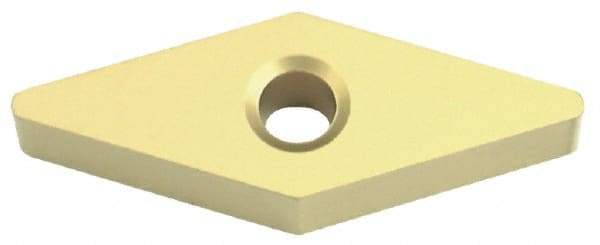 Sumitomo - VPMA443 WF Grade DA2200 Polycrystalline Diamond (PCD) Turning Insert - Uncoated, 35° Diamond, 1/2" Inscr Circle, 1/4" Thick, 3/64" Corner Radius - Americas Industrial Supply