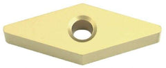 Sumitomo - VPMA443 WF Grade DA2200 Polycrystalline Diamond (PCD) Turning Insert - Uncoated, 35° Diamond, 1/2" Inscr Circle, 1/4" Thick, 3/64" Corner Radius - Americas Industrial Supply