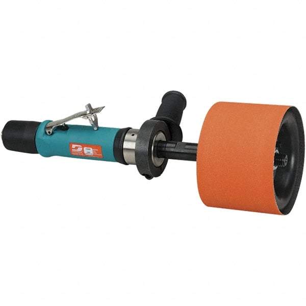 Dynabrade - 0.7 hp, 3,400 RPM Finishing Sander - 34.5 CFM Air Consumption, 6.21 bar Air Pressure, 1/4 NPT Inlet - Americas Industrial Supply