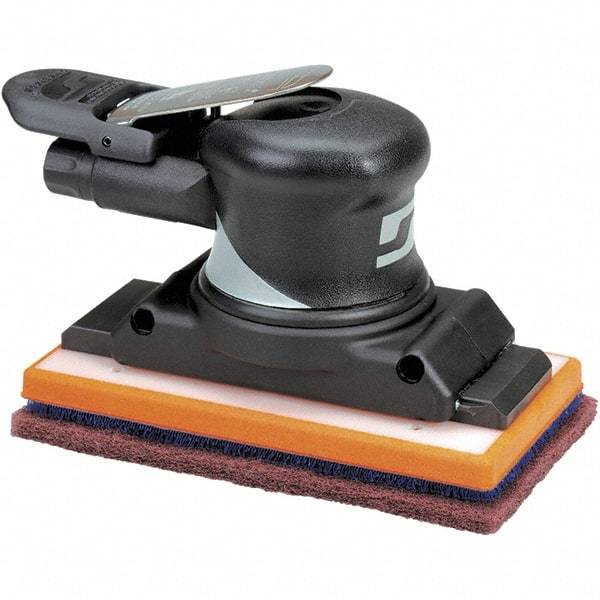 Dynabrade - 0.3 hp Inline Finishing Sander - 18 CFM Air Consumption, 6.21 bar Air Pressure, 1/4 NPT Inlet - Americas Industrial Supply