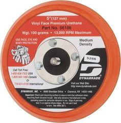 Dynabrade - 5" Diam Disc Backing Nonvacuum Replacement Pad - Medium Density, 12,000 RPM - Americas Industrial Supply