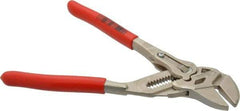 Knipex - 7" OAL, Pipe Wrench Tongue & Groove Pliers - Smooth Smooth Jaws, Standard Head - Americas Industrial Supply