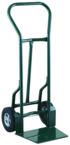 Shovel Nose Fright, Dock and Warehouse 900 lb Capacity Hand Truck - 1- 1/4" Tubular steel frame robotically welded - 1/4" High strength tapered steel base plate -- 10" Solid Rubber wheels - Americas Industrial Supply