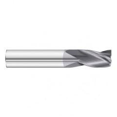 14mm Dia. x 84mm Overall Length 3-Flute Square End Solid Carbide SE End Mill-Round Shank-Center Cut-TiAlN - Americas Industrial Supply