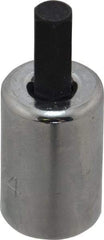 Proto - 3/8" Drive, 1/4" Hex Bit Socket - 1-13/16" OAL, 3/4" Bit Length - Americas Industrial Supply