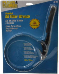 Plews - 5-3/8 to 5-3/4" Diam, Standard Handle Tractor Oil Filter Wrench - Steel, For Use with Filters from 5-3/8 to 5-3/4" - Americas Industrial Supply