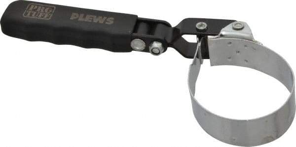 Plews - 2-1/4 to 2-9/16" Diam, Swivel Handle CompactOil Filter Wrench - Steel, For Use with Filters from 2-1/4 to 2-9/16" - Americas Industrial Supply