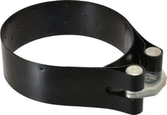 Plews - 5-5/32 to 5-21/32" Diam, Heavy Duty Truck Oil Filter Wrench - Steel, For Use with Filters from 5-5/32" to 5-21/32" - Americas Industrial Supply