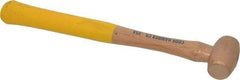 Cook Hammer - 1/2 Lb Head Nonsparking Mallet - 12" OAL, Wood Handle - Americas Industrial Supply