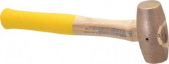 Cook Hammer - 2 Lb Head Nonsparking Mallet - 13" OAL, Wood Handle - Americas Industrial Supply