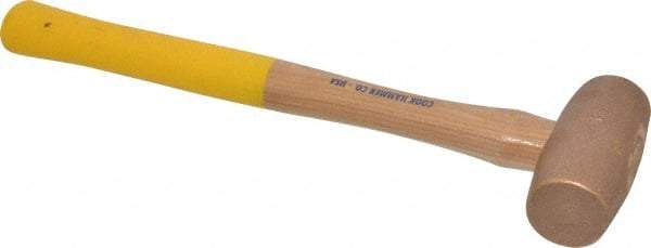 Cook Hammer - 4 Lb Head Nonsparking Mallet - 16" OAL, Wood Handle - Americas Industrial Supply