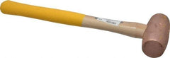 Cook Hammer - 4 Lb Head Nonsparking Mallet - 16" OAL, Wood Handle - Americas Industrial Supply