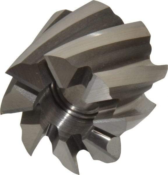 Keo - 1-1/2" Diam, 1/2" Arbor Hole Diam, 1-1/8" Length of Cut, 8 Flute, Cobalt, Finisher Shell End Mill - Right Hand Cut, Right Hand Spiral Flute, Uncoated - Americas Industrial Supply