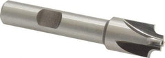 Keo - 3/32" Radius, 1/2" Mill Diam, 4 Flute High Speed Steel Corner Rounding End Mill - Single End, Uncoated, 1/4" Tip Diam, 2-1/2" OAL, 3/8" Shank Diam - Americas Industrial Supply