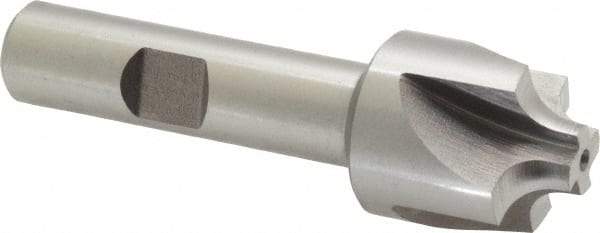 Keo - 3/16" Radius, 7/8" Mill Diam, 4 Flute High Speed Steel Corner Rounding End Mill - Single End, Uncoated, 3/8" Tip Diam, 2-15/16" OAL, 1/2" Shank Diam - Americas Industrial Supply
