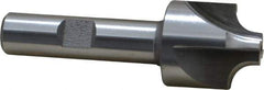 Keo - 1/4" Radius, 1" Mill Diam, 4 Flute High Speed Steel Corner Rounding End Mill - Single End, Uncoated, 3/8" Tip Diam, 3" OAL, 1/2" Shank Diam - Americas Industrial Supply
