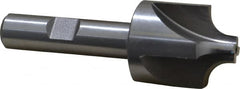 Keo - 5/16" Radius, 1-1/8" Mill Diam, 4 Flute High Speed Steel Corner Rounding End Mill - Single End, Uncoated, 3/8" Tip Diam, 3-1/4" OAL, 1/2" Shank Diam - Americas Industrial Supply