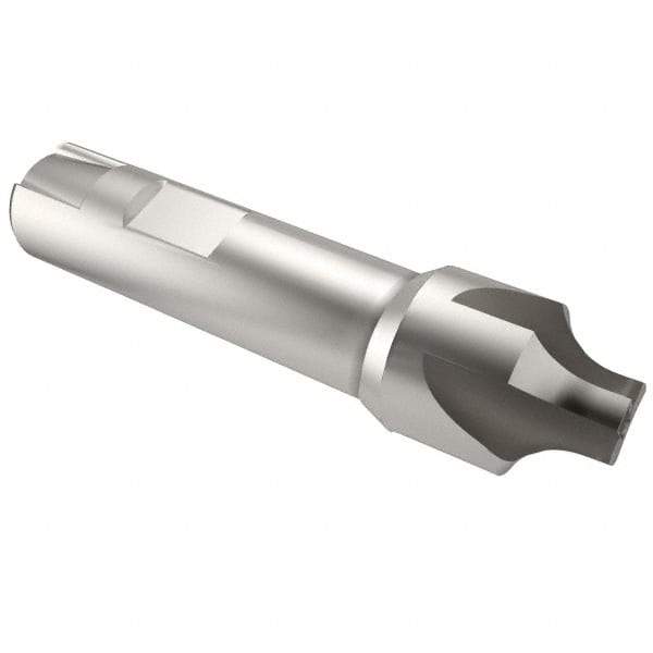 Keo - 3/8" Radius, 1-1/4" Mill Diam, 4 Flute High Speed Steel Corner Rounding End Mill - Single End, Uncoated, 3/8" Tip Diam, 3-3/4" OAL, 7/8" Shank Diam - Americas Industrial Supply