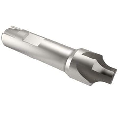 Keo - 3/8" Radius, 1-1/4" Mill Diam, 4 Flute High Speed Steel Corner Rounding End Mill - Single End, Uncoated, 3/8" Tip Diam, 3-3/4" OAL, 7/8" Shank Diam - Americas Industrial Supply