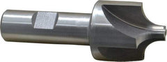 Keo - 7/16" Radius, 1-3/8" Mill Diam, 4 Flute High Speed Steel Corner Rounding End Mill - Single End, Uncoated, 3/8" Tip Diam, 3-3/4" OAL, 3/4" Shank Diam - Americas Industrial Supply