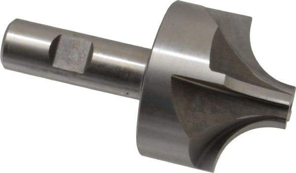 Keo - 3/4" Radius, 2-1/4" Mill Diam, 4 Flute High Speed Steel Corner Rounding End Mill - Single End, Uncoated, 5/8" Tip Diam, 4-1/8" OAL, 3/4" Shank Diam - Americas Industrial Supply