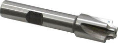 Keo - 2mm Radius, 1/2" Mill Diam, 4 Flute High Speed Steel Corner Rounding End Mill - Single End, Uncoated, 2-1/2" OAL, 3/8" Shank Diam - Americas Industrial Supply