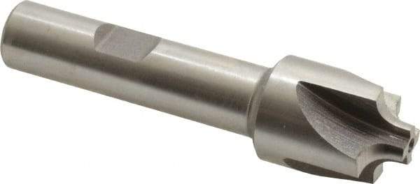 Keo - 4mm Radius, 3/4" Mill Diam, 4 Flute High Speed Steel Corner Rounding End Mill - Single End, Uncoated, 3" OAL, 1/2" Shank Diam - Americas Industrial Supply
