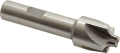 Keo - 4mm Radius, 3/4" Mill Diam, 4 Flute High Speed Steel Corner Rounding End Mill - Single End, Uncoated, 3" OAL, 1/2" Shank Diam - Americas Industrial Supply