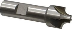 Keo - 7mm Radius, 1" Mill Diam, 4 Flute High Speed Steel Corner Rounding End Mill - Single End, Uncoated, 3-1/4" OAL, 3/4" Shank Diam - Americas Industrial Supply