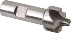 Keo - 9mm Radius, 1-1/8" Mill Diam, 4 Flute High Speed Steel Corner Rounding End Mill - Single End, Uncoated, 3-1/4" OAL, 3/4" Shank Diam - Americas Industrial Supply