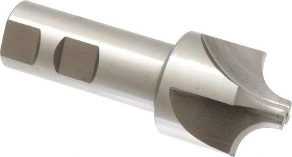Keo - 12mm Radius, 1-1/2" Mill Diam, 4 Flute High Speed Steel Corner Rounding End Mill - Single End, Uncoated, 4-1/8" OAL, 1" Shank Diam - Americas Industrial Supply
