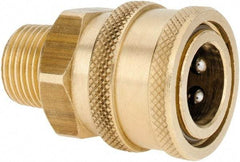 Value Collection - 4,200 Max psi Pressure Washer Socket - Brass, Male - Americas Industrial Supply