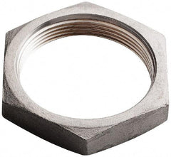 Merit Brass - 3/8" Grade 316 Stainless Steel Pipe Locknut - FNPSL End Connections, 150 psi - Americas Industrial Supply