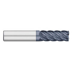 Titan USA - Square End Mills; Mill Diameter (Inch): 3/16 ; Mill Diameter (Decimal Inch): 0.1875 ; Number of Flutes: 5 ; Length of Cut (Inch): 3/4 ; Length of Cut (Decimal Inch): 0.7500 ; Material: Solid Carbide - Exact Industrial Supply