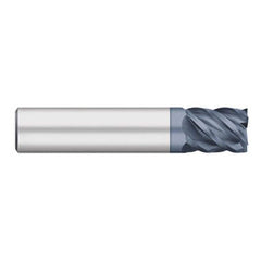 Titan USA - Square End Mills; Mill Diameter (Inch): 3/16 ; Mill Diameter (Decimal Inch): 0.1875 ; Number of Flutes: 5 ; Length of Cut (Inch): 3/8 ; Length of Cut (Decimal Inch): 0.3750 ; Material: Solid Carbide - Exact Industrial Supply