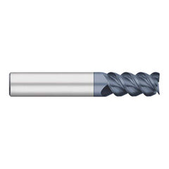 Titan USA - Square End Mills; Mill Diameter (Inch): 1/4 ; Mill Diameter (Decimal Inch): 0.2500 ; Number of Flutes: 3 ; Length of Cut (Inch): 3/4 ; Length of Cut (Decimal Inch): 0.7500 ; Material: Solid Carbide - Exact Industrial Supply