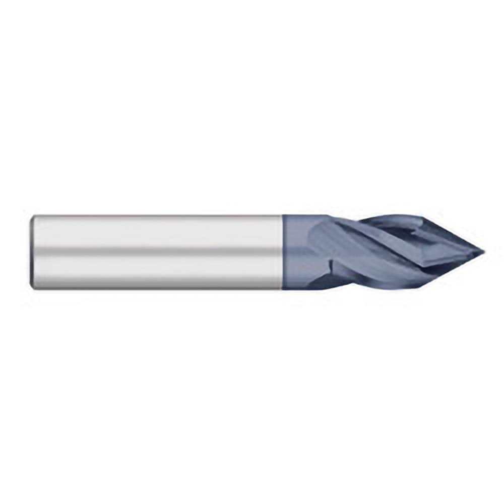 Titan USA - Drill Mills; Material: Solid Carbide ; Mill Diameter (Inch): 1/8 ; Mill Diameter (Decimal Inch): 0.1250 ; Shank Diameter (Inch): 1/8 ; Shank Diameter (Decimal Inch): 0.1250 ; Length of Cut (Inch): 1/2 - Exact Industrial Supply