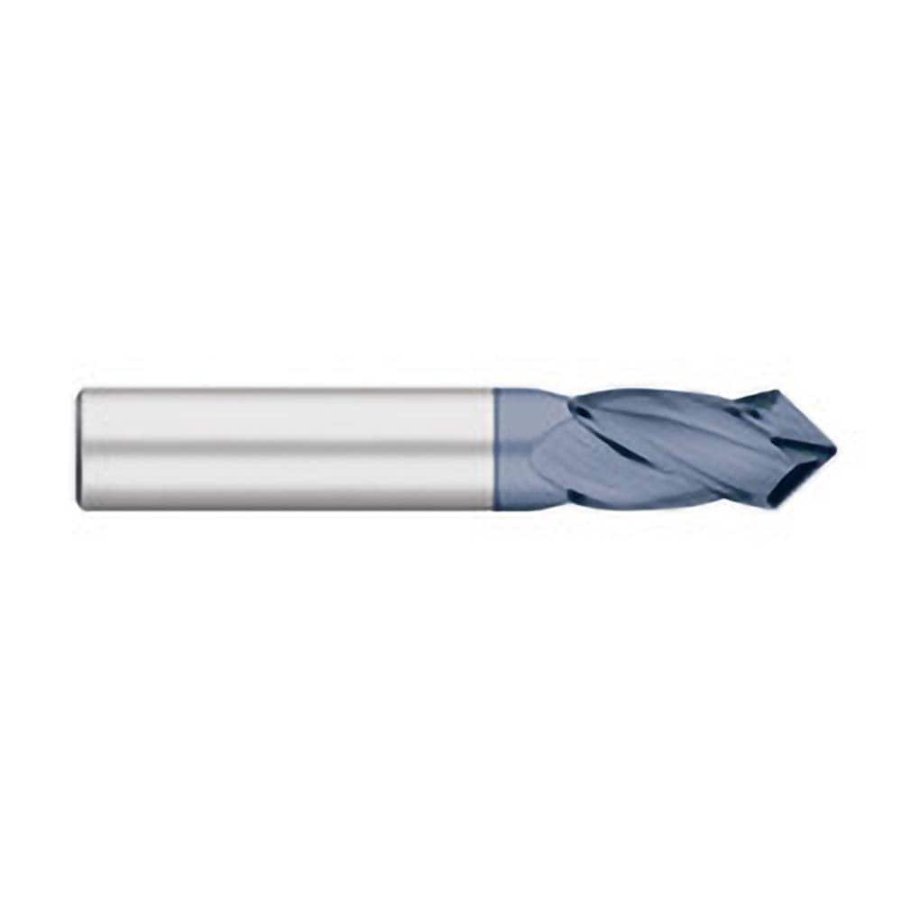 Titan USA - Drill Mills; Material: Solid Carbide ; Mill Diameter (Decimal Inch): 0.0938 ; Shank Diameter (Inch): 1/8 ; Shank Diameter (Decimal Inch): 0.1250 ; Length of Cut (Inch): 3/8 ; Length of Cut (Decimal Inch): 0.3750 - Exact Industrial Supply