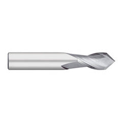 Titan USA - Drill Mills; Material: Solid Carbide ; Mill Diameter (Decimal Inch): 0.0313 ; Shank Diameter (Inch): 1/8 ; Shank Diameter (Decimal Inch): 0.1250 ; Length of Cut (Inch): 1/8 ; Length of Cut (Decimal Inch): 0.1250 - Exact Industrial Supply