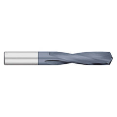 Screw Machine Length Drill Bit: 0.234″ Dia, 135 °, Solid Carbide AlTiN Finish, Right Hand Cut, Spiral Flute, Straight-Cylindrical Shank